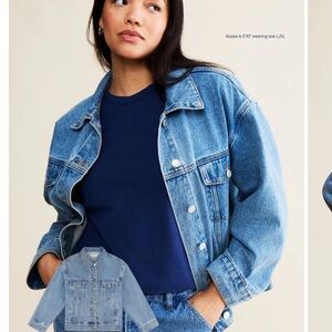 Parke Oversized Denim Jacket XS